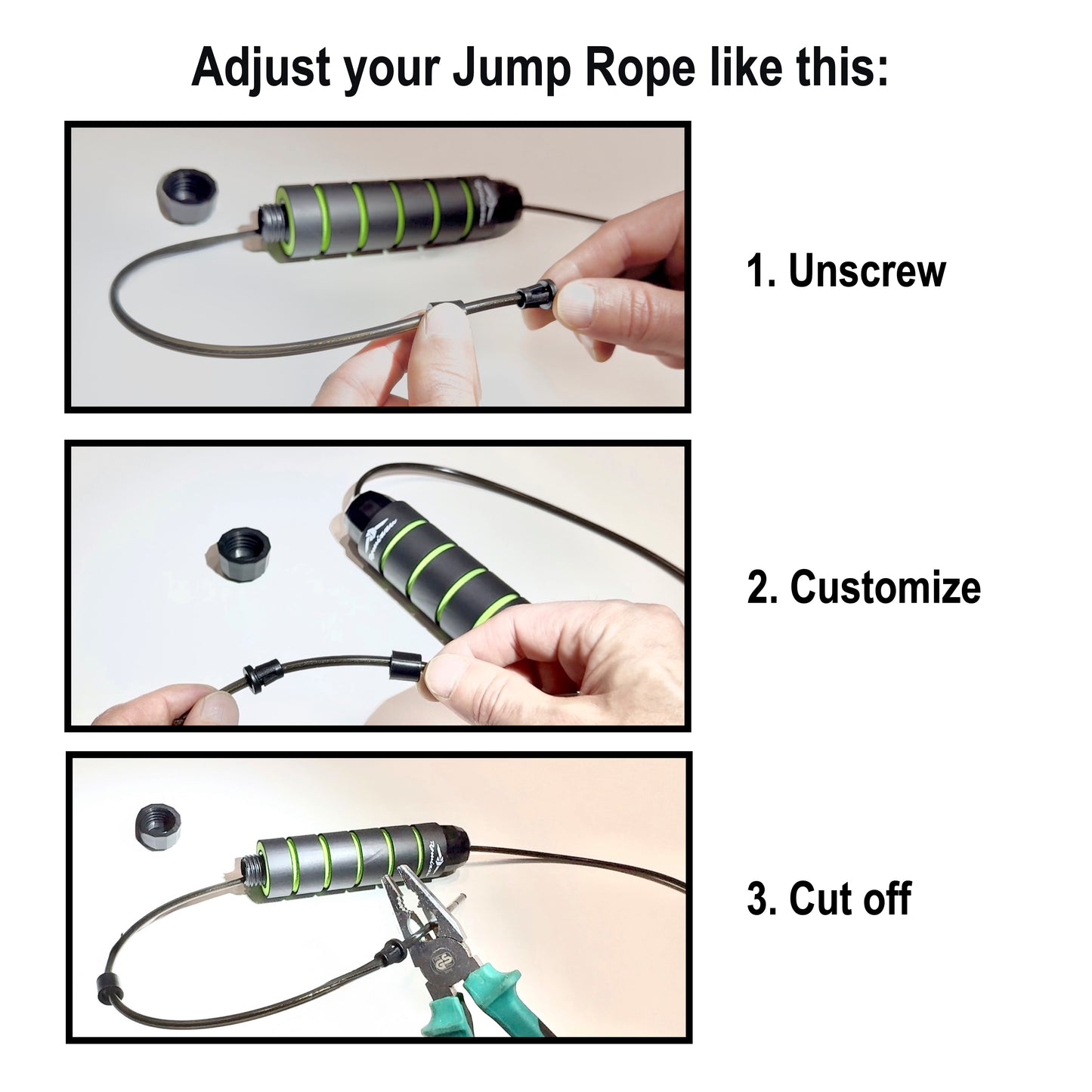 Premium Adjustable Jump Rope – Includes Towel & Gift Packaging