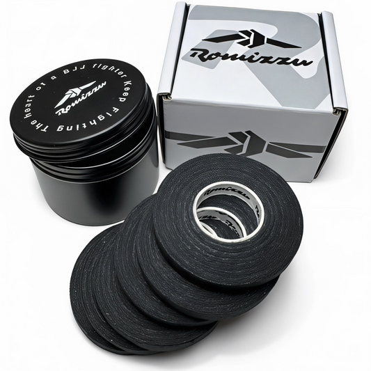 Romizzu BJJ Finger Tape — Duo Pack (2 Tins · 12 Rolls)
