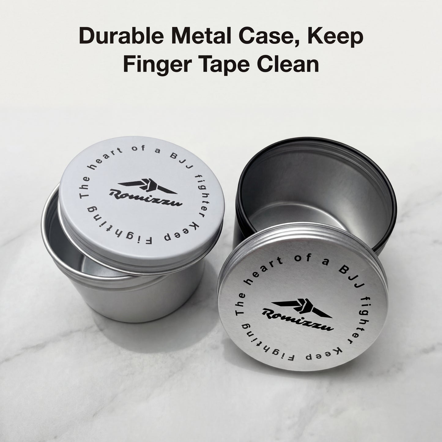 Romizzu BJJ Finger Tape — Duo Pack (2 Tins · 12 Rolls)