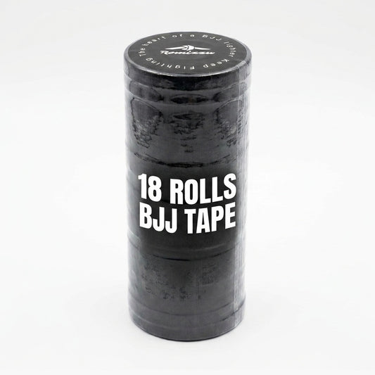 Romizzu BJJ finger tape refill pack, 18 rolls, black